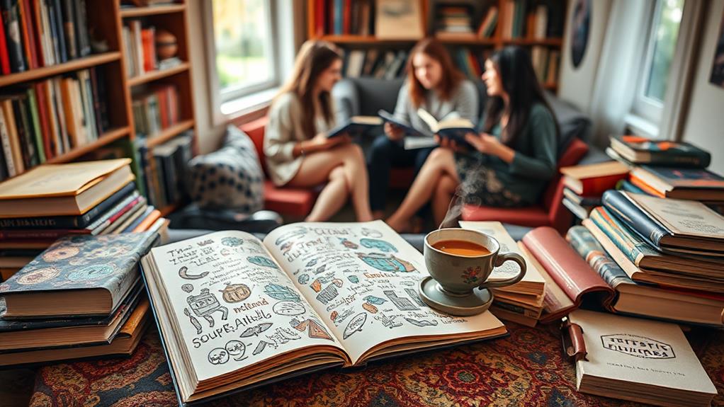 connecting through shared literature