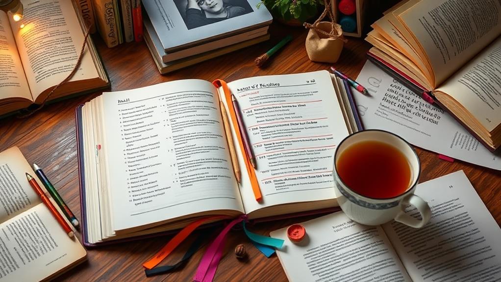 creating your reading journal