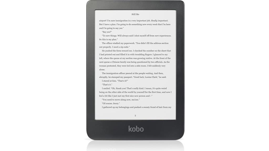 high definition e book reading device