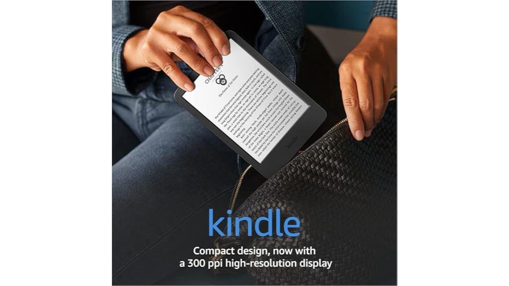 high resolution e reader display